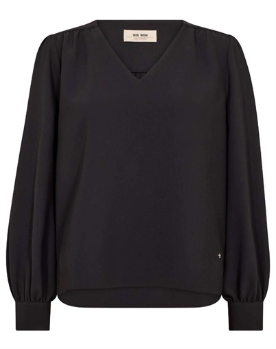 Mos Mosh - MMKylie Miley Bluse - Black